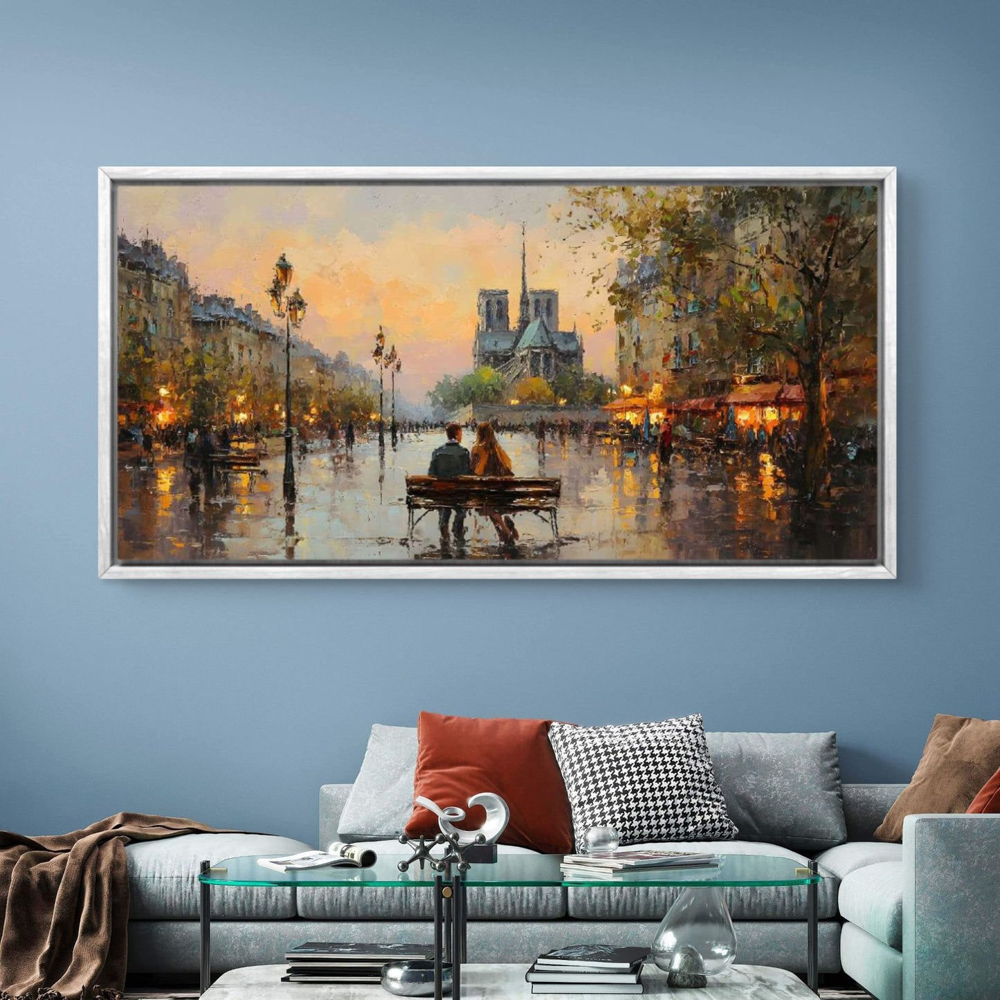 European Landscape Premium Canvas Painting - Buy Online | Decor By Neon