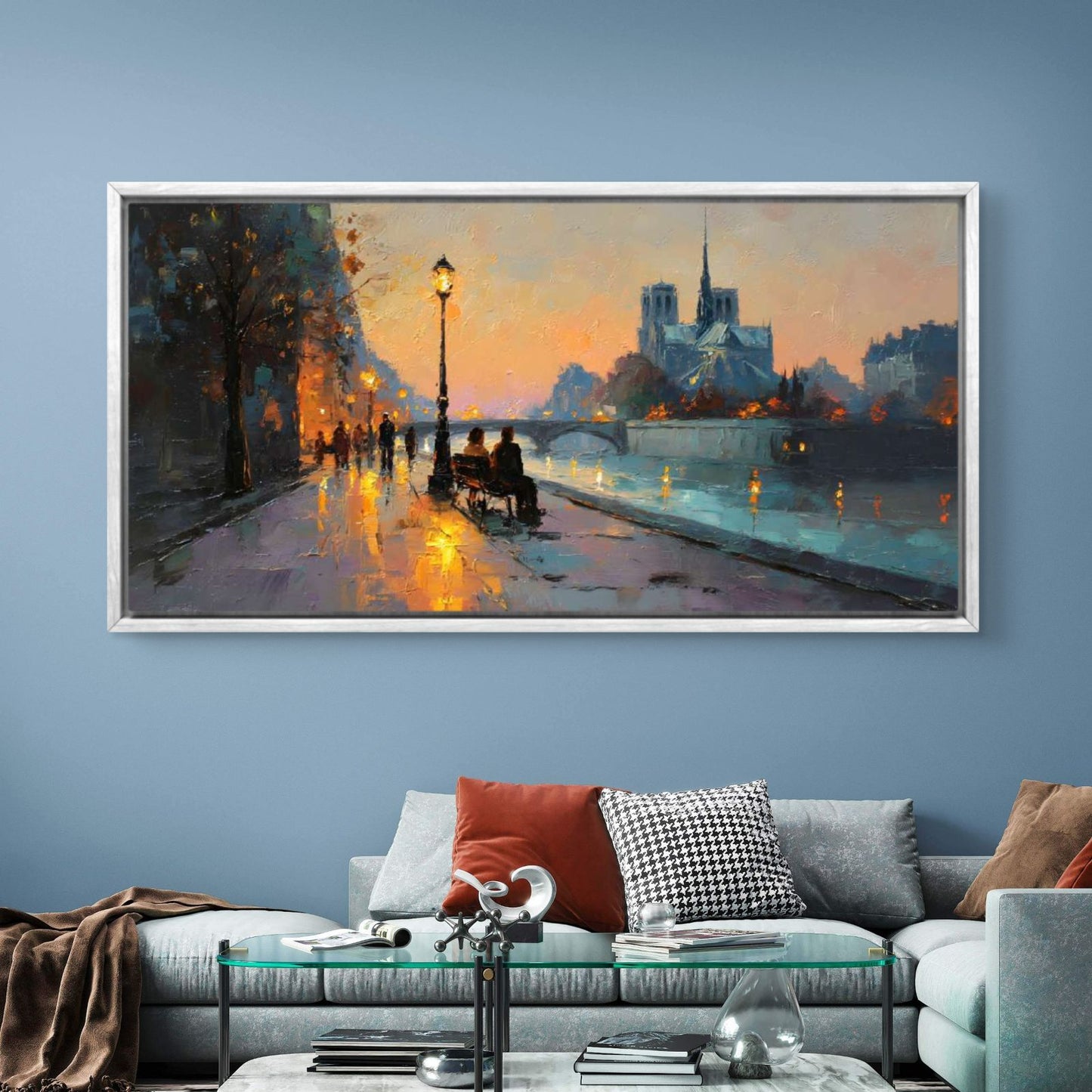 European Landscape Premium Canvas Painting - Buy Online | Decor By Neon