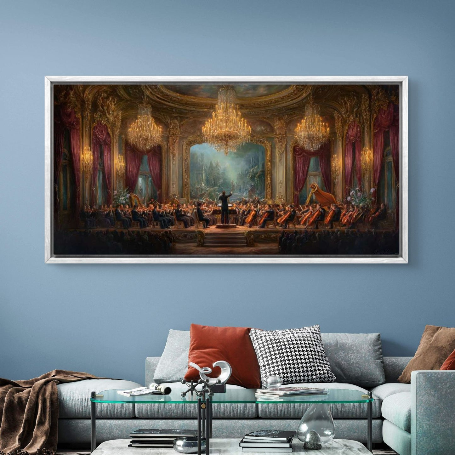 European Landscape Premium Canvas Painting - Buy Online | Decor By Neon