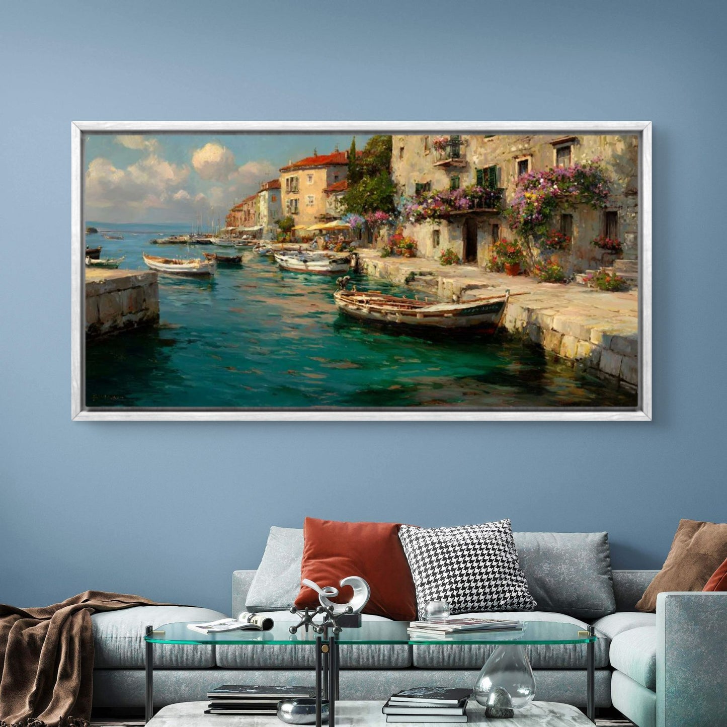 European Landscape Premium Canvas Painting - Buy Online | Decor By Neon
