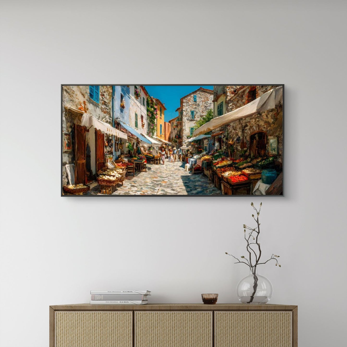 European Landscape Premium Canvas Painting - Buy Online | Decor By Neon