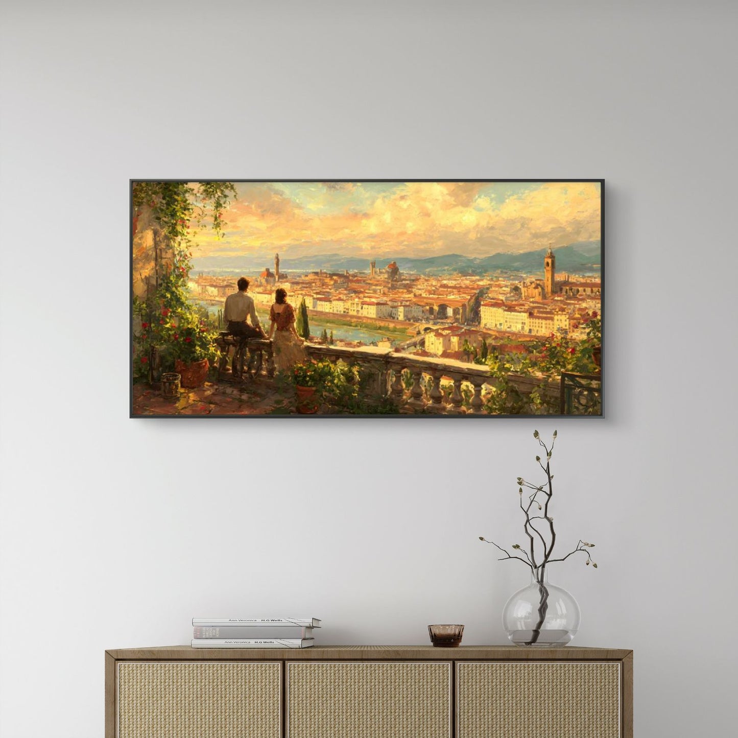 European Landscape Premium Canvas Painting - Buy Online | Decor By Neon
