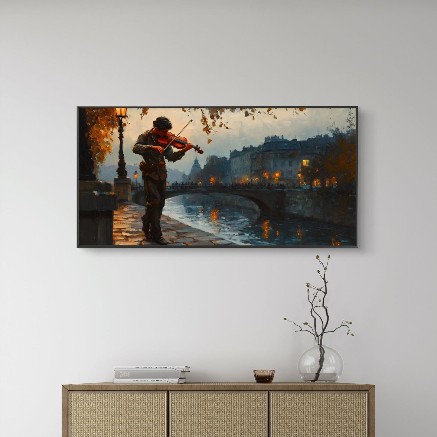 European Landscape Premium Canvas Painting - Buy Online | Decor By Neon