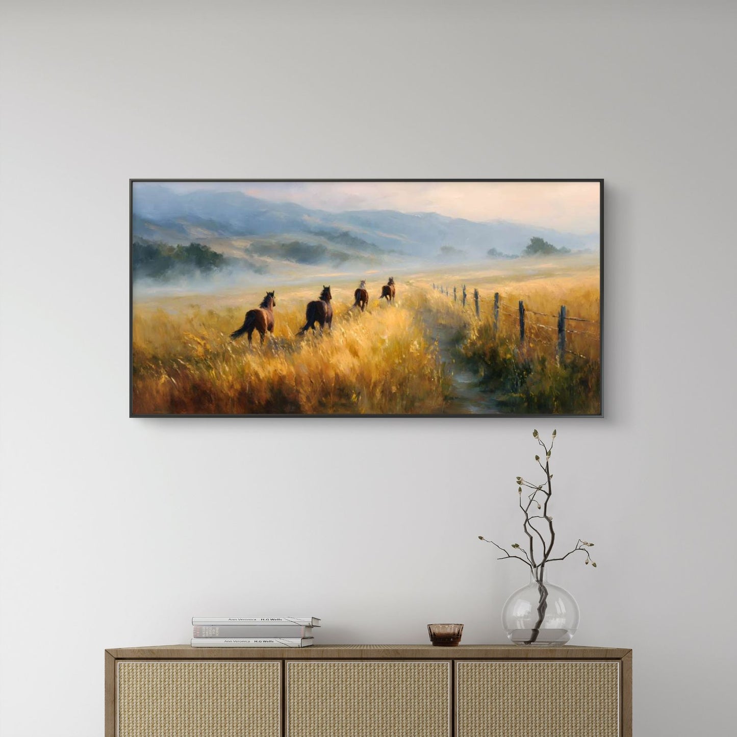 European Landscape Premium Canvas Painting - Buy Online | Decor By Neon