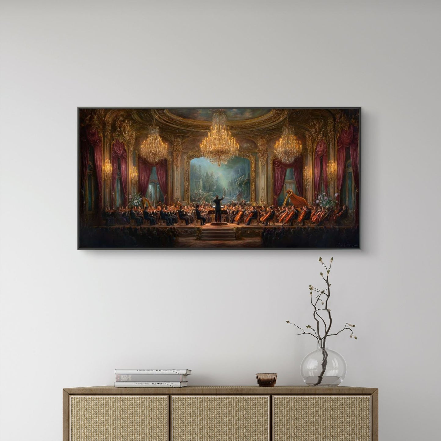 European Landscape Premium Canvas Painting - Buy Online | Decor By Neon
