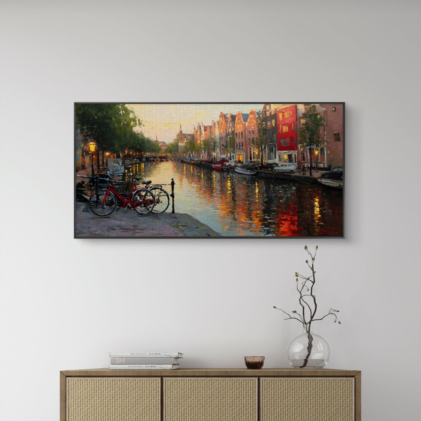 European Landscape Premium Canvas Painting - Buy Online | Decor By Neon