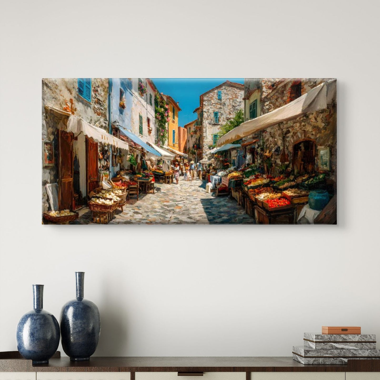 European Landscape Premium Canvas Painting - Buy Online | Decor By Neon