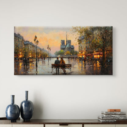 European Landscape Premium Canvas Painting