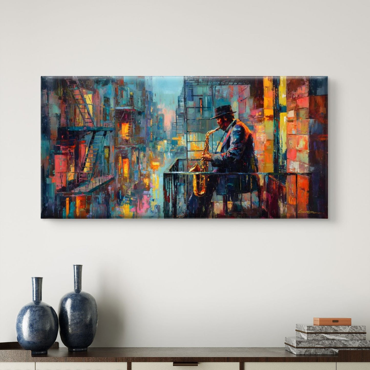European Landscape Premium Canvas Painting - Buy Online | Decor By Neon
