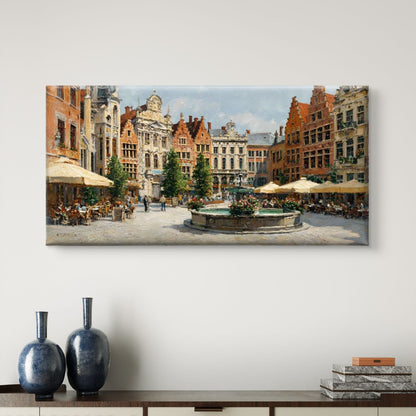 European Landscape Premium Canvas Painting