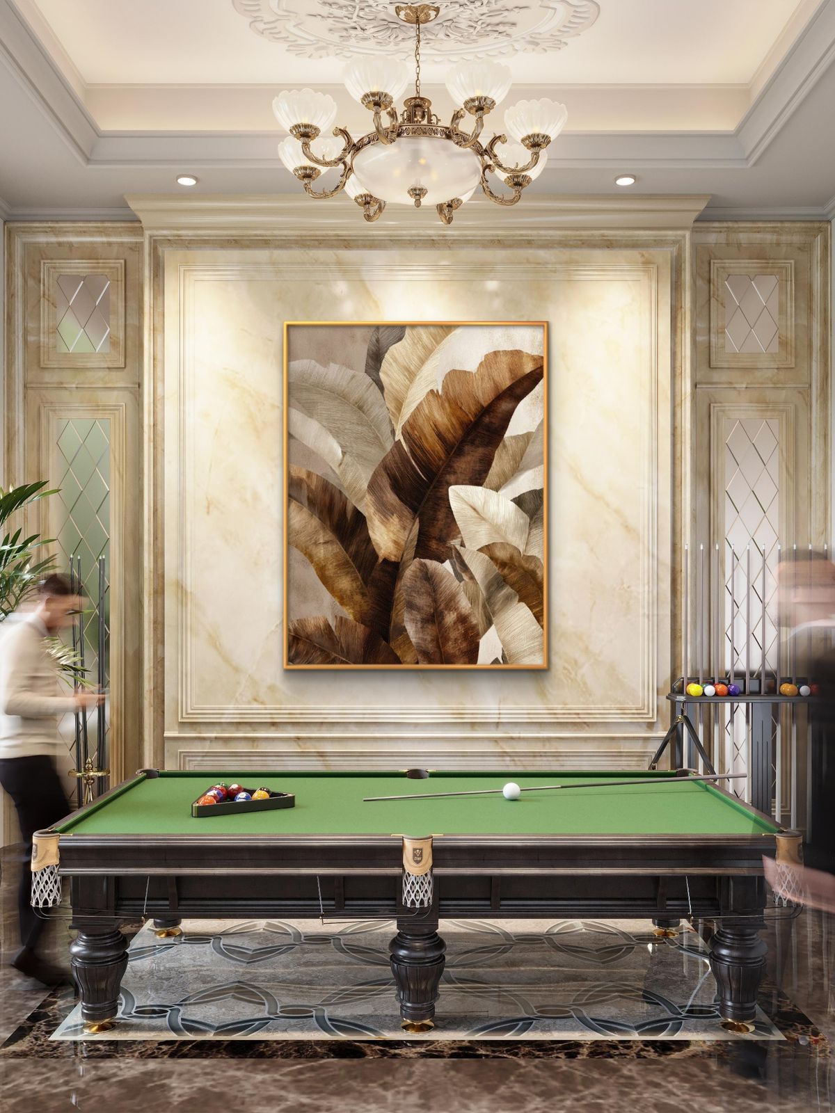 Abstract Art Premium Canvas Painting - Buy Online | Decor By Neon