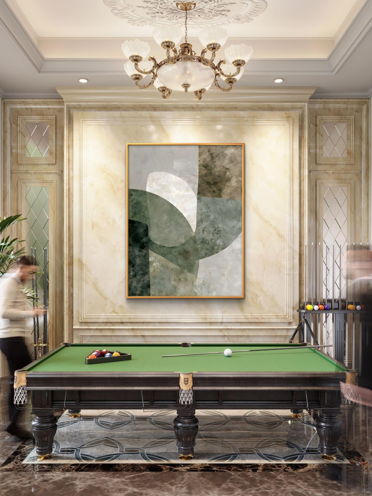 Abstract Art Premium Canvas Painting - Buy Online | Decor By Neon