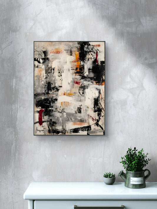 Abstract Art Premium Canvas Painting - Canvas Wall Art | Decor By Neon
