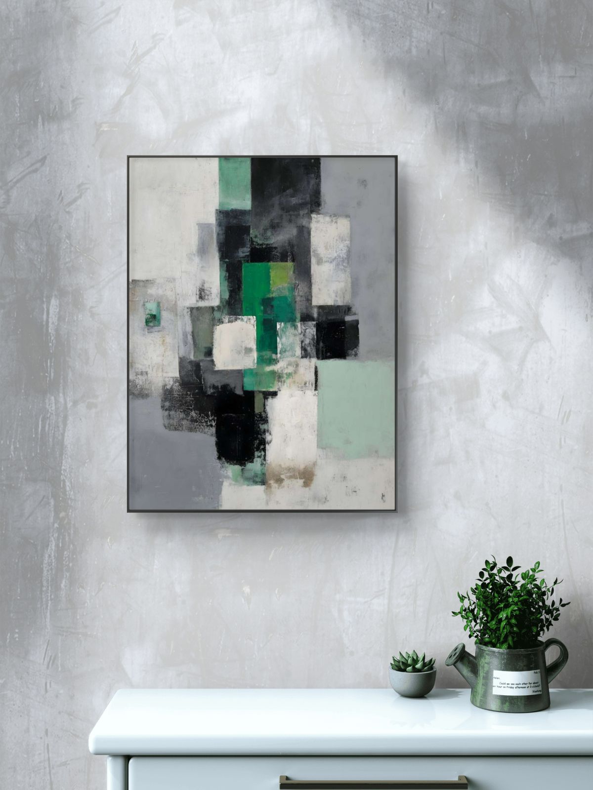 Abstract Art Premium Canvas Painting - Buy Online | Decor By Neon