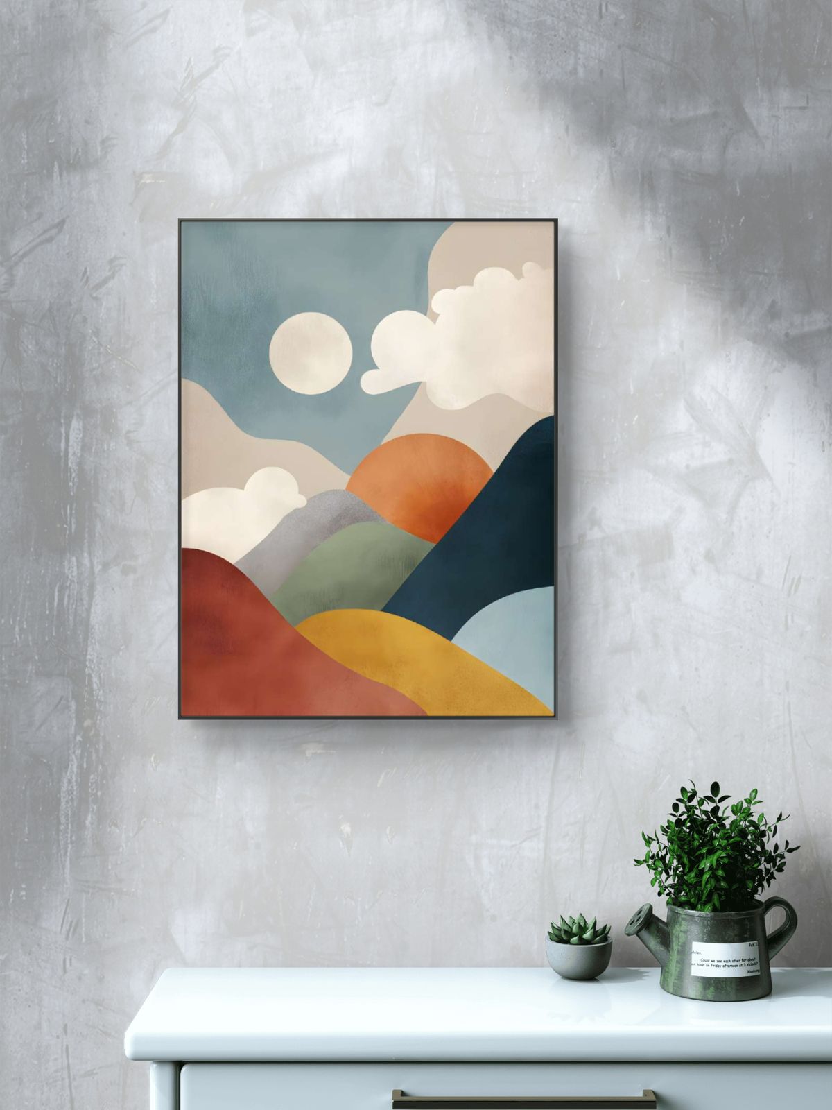 Abstract Art Premium Canvas Painting - Buy Online | Decor By Neon
