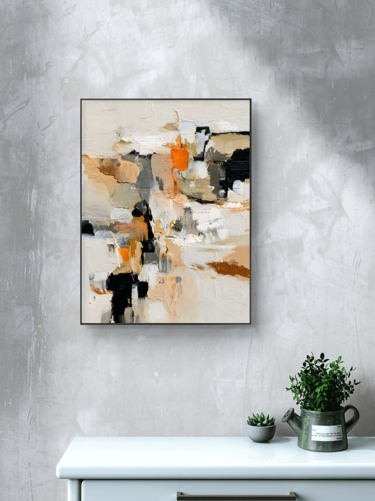 Abstract Art Premium Canvas Painting - Buy Online | Decor By Neon