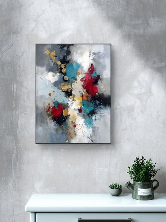 Abstract Art Premium Canvas Painting - Canvas Wall Art | Decor By Neon