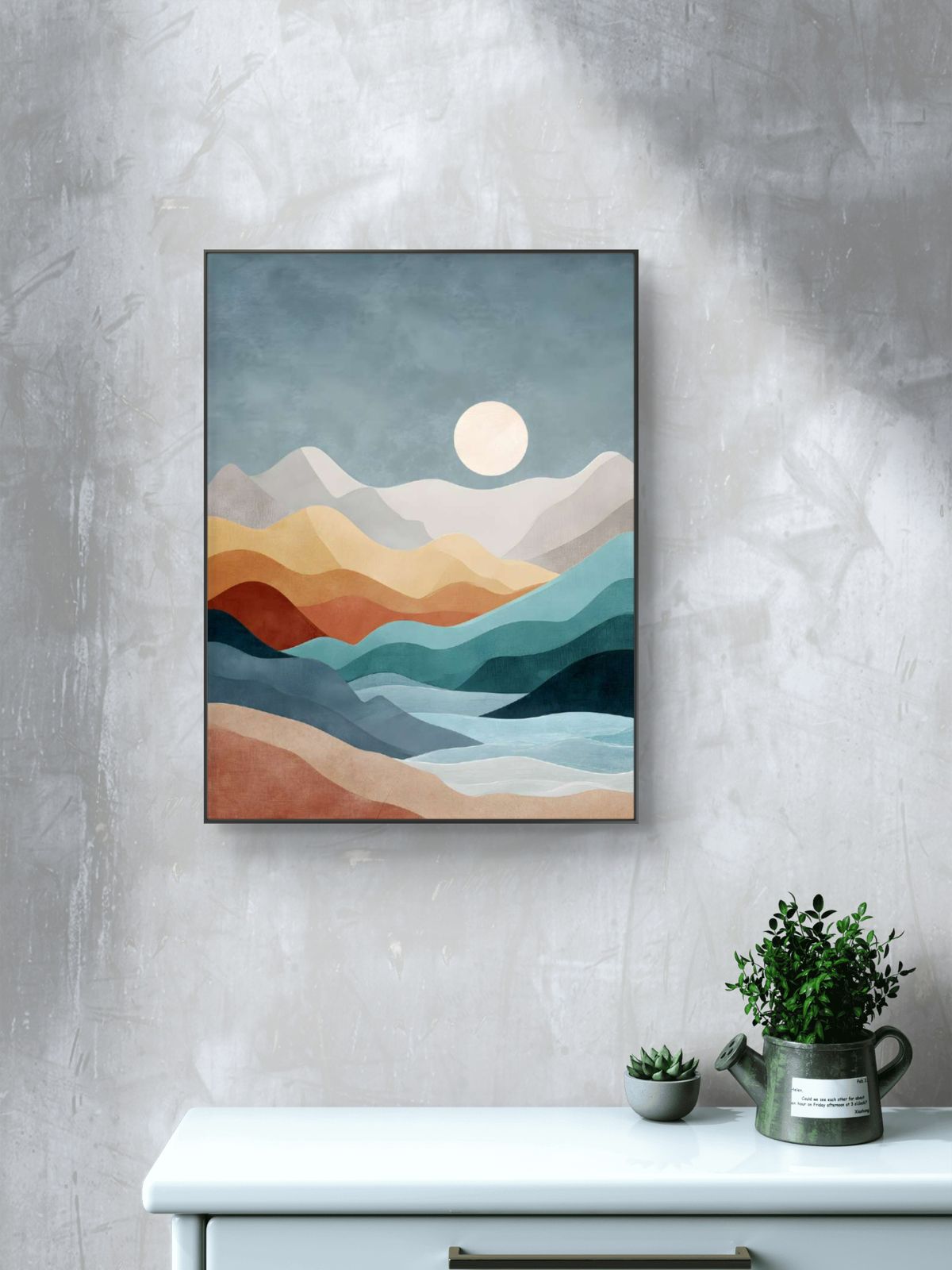 Abstract Art Premium Canvas Painting - Buy Online | Decor By Neon