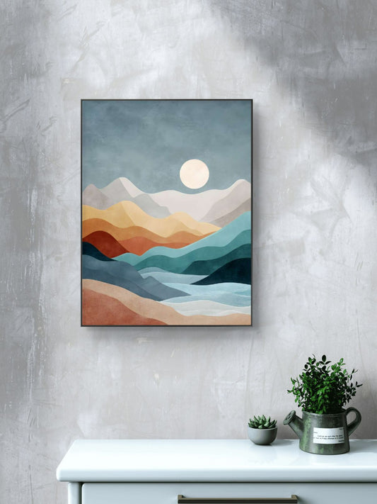 Abstract Art Premium Canvas Painting - Canvas Wall Art | Decor By Neon