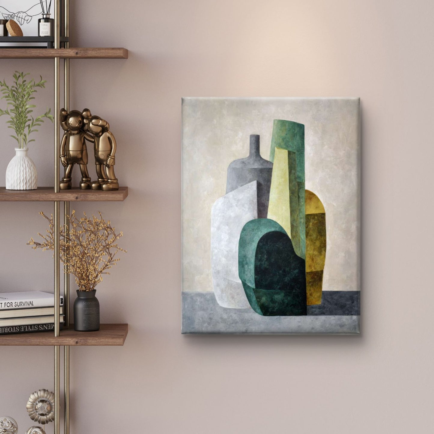 Abstract Art Premium Canvas Painting - Buy Online | Decor By Neon