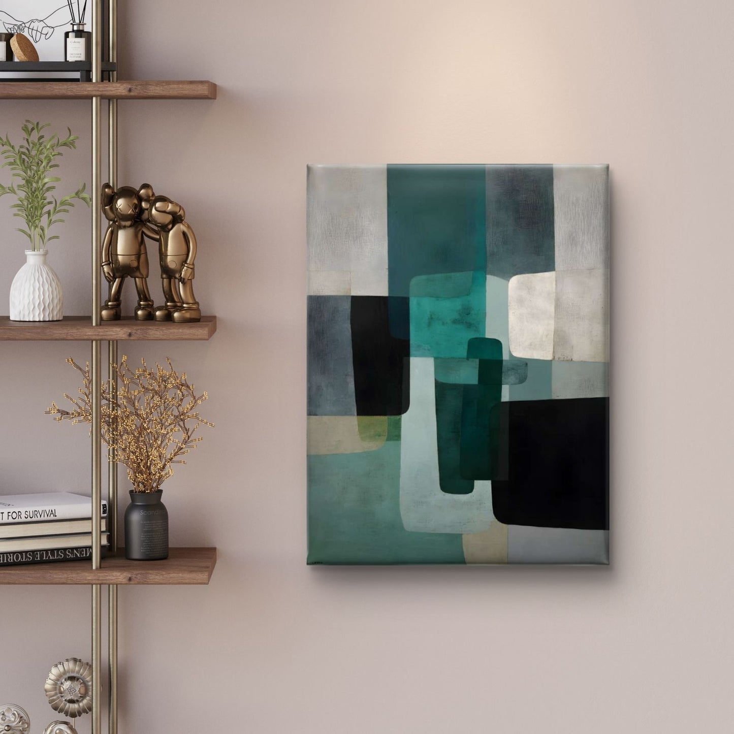 Abstract Art Premium Canvas Painting - Buy Online | Decor By Neon