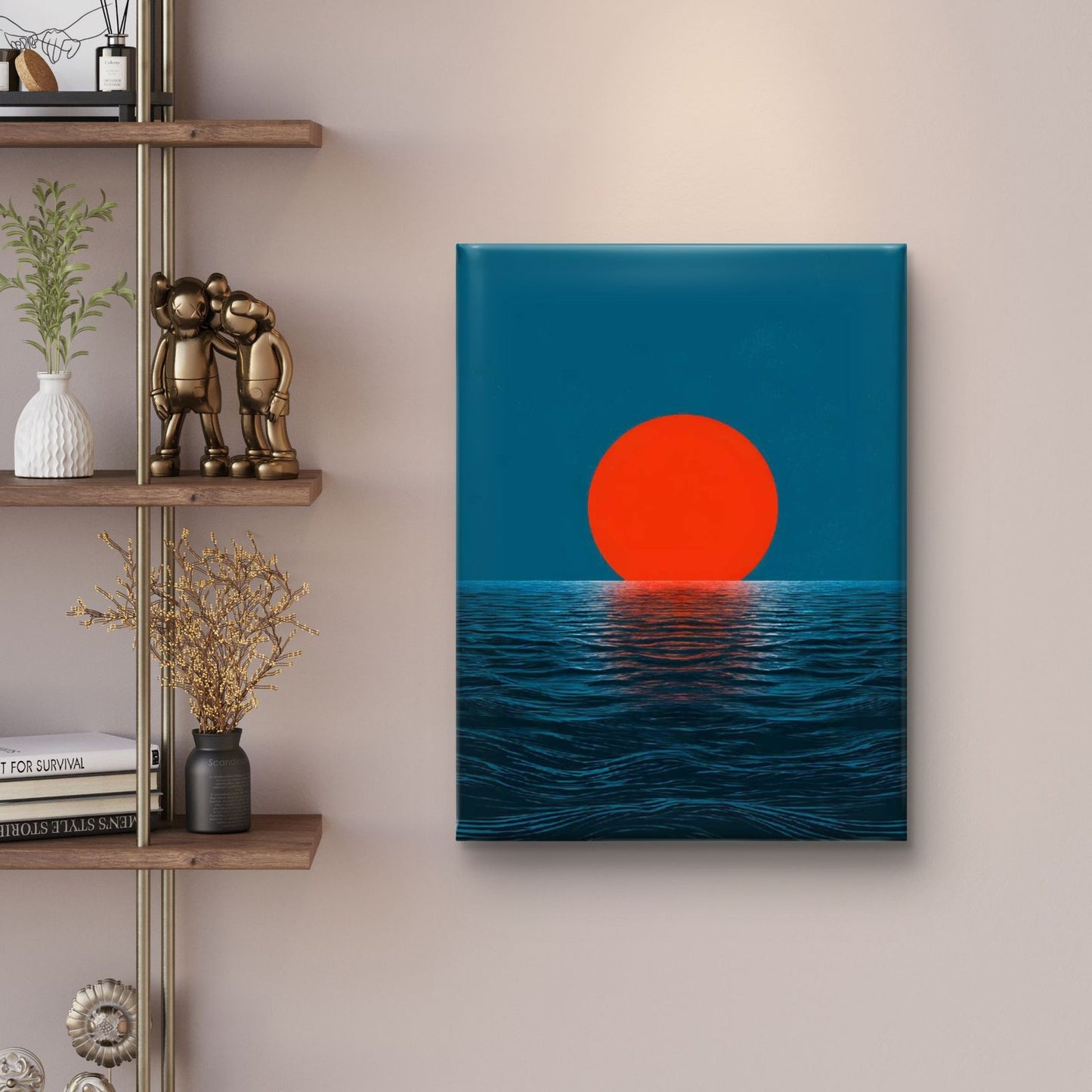 Abstract Art Premium Canvas Painting - Buy Online | Decor By Neon