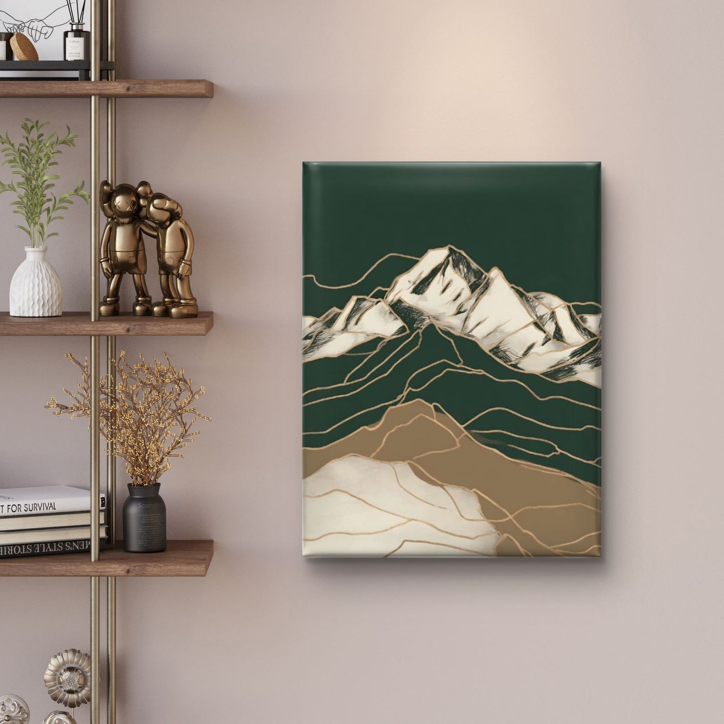 Abstract Art Premium Canvas Painting - Buy Online | Decor By Neon