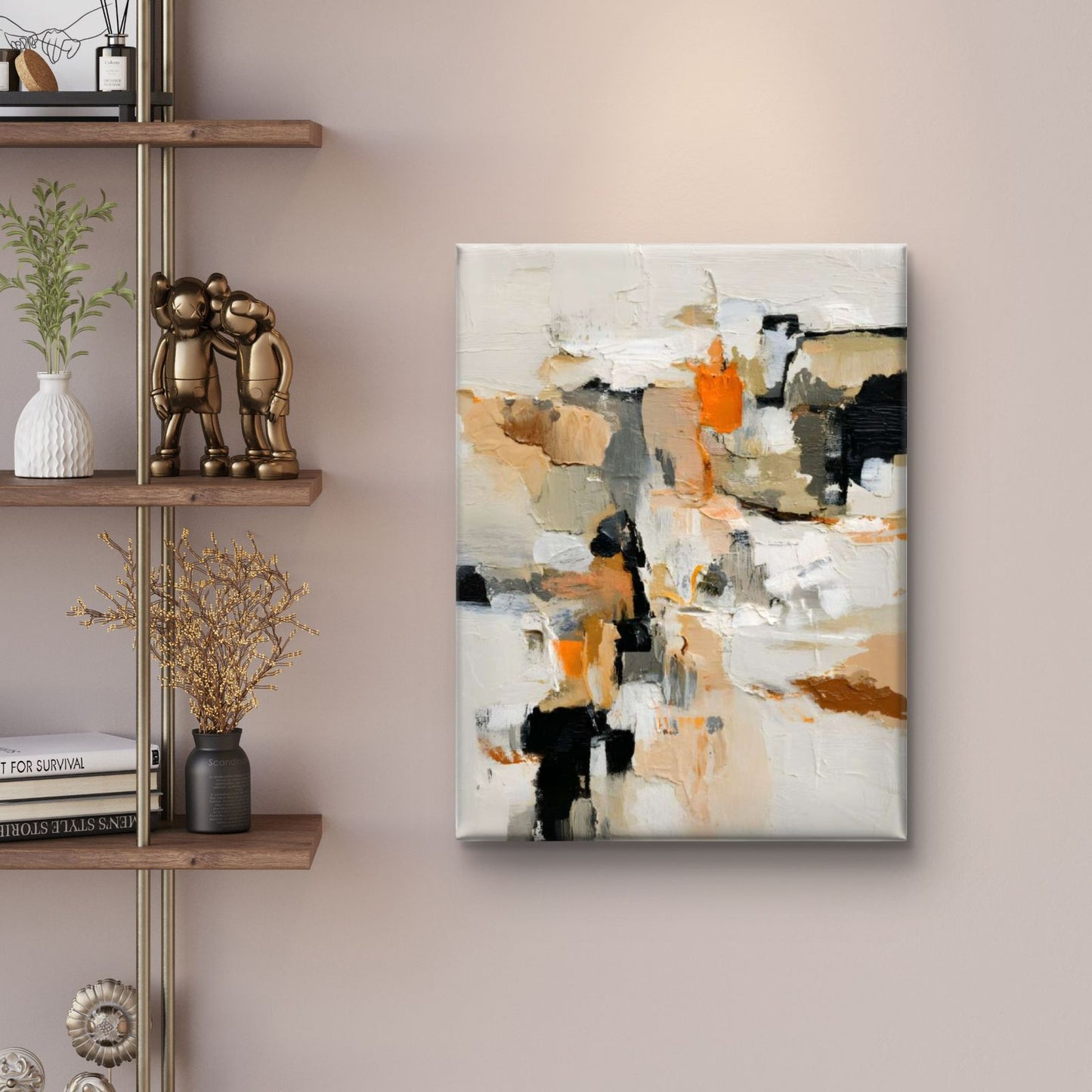Abstract Art Premium Canvas Painting - Buy Online | Decor By Neon