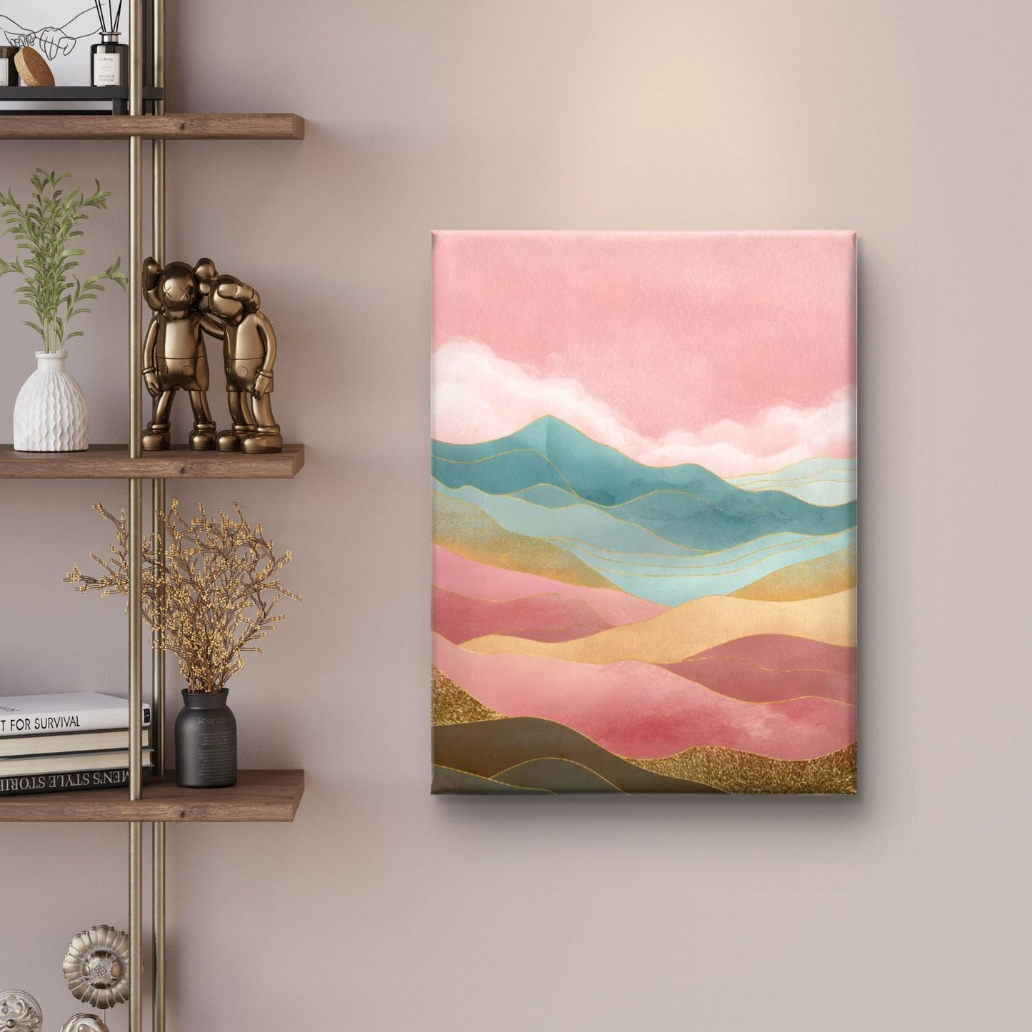 Abstract Art Premium Canvas Painting - Buy Online | Decor By Neon