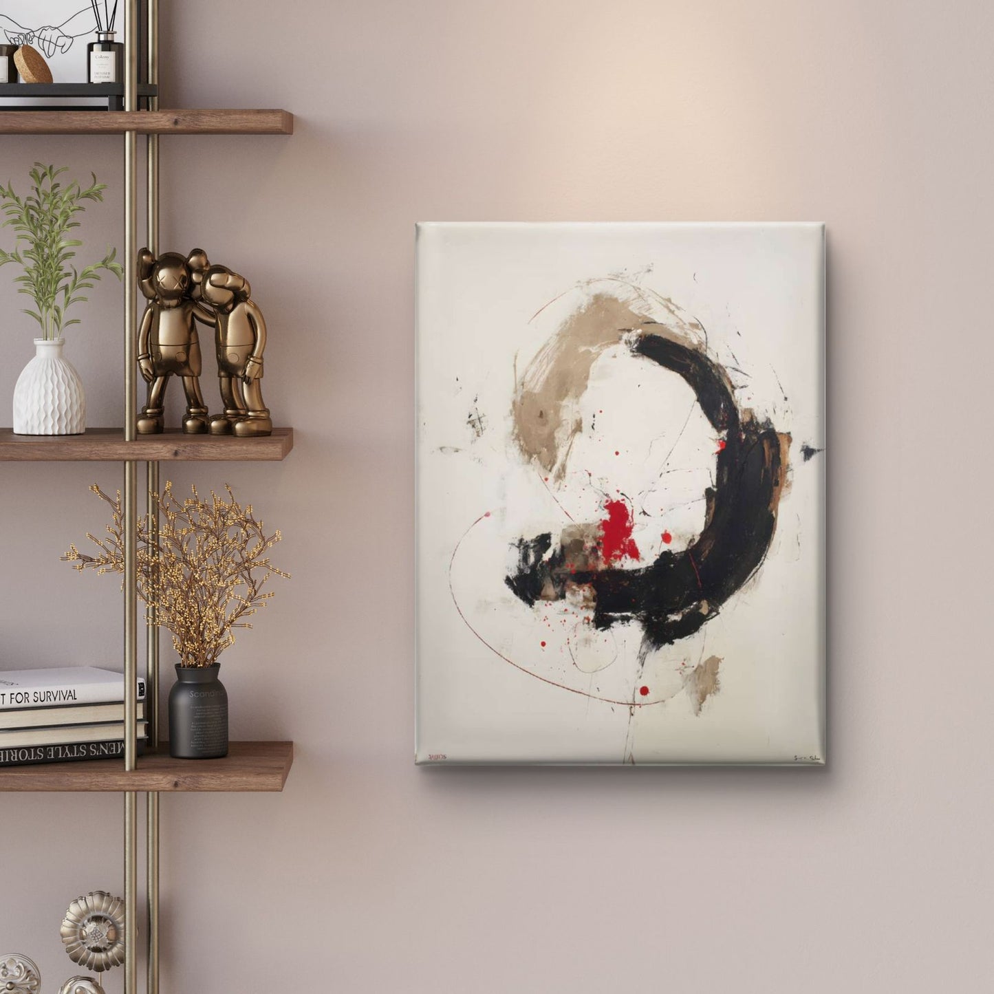 Abstract Art Premium Canvas Painting - Buy Online | Decor By Neon