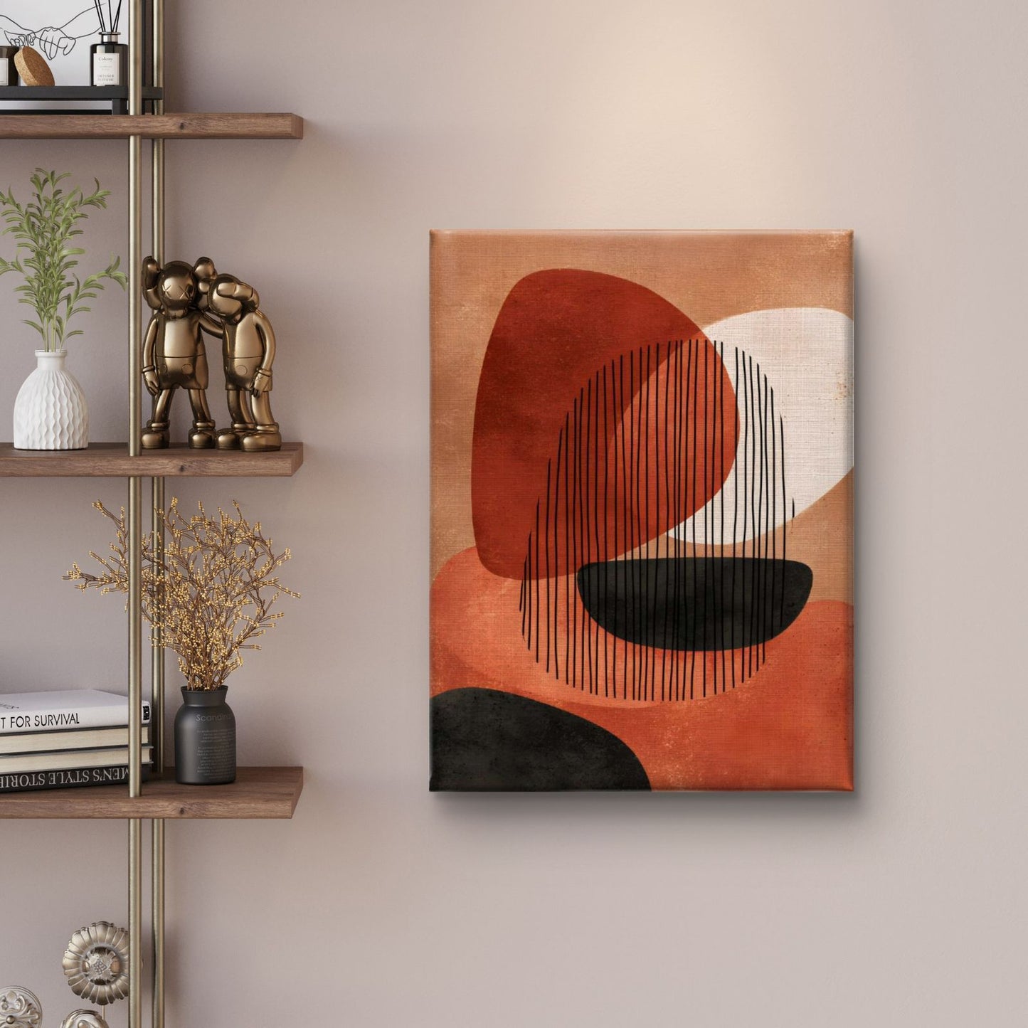 Abstract Art Premium Canvas Painting - Buy Online | Decor By Neon
