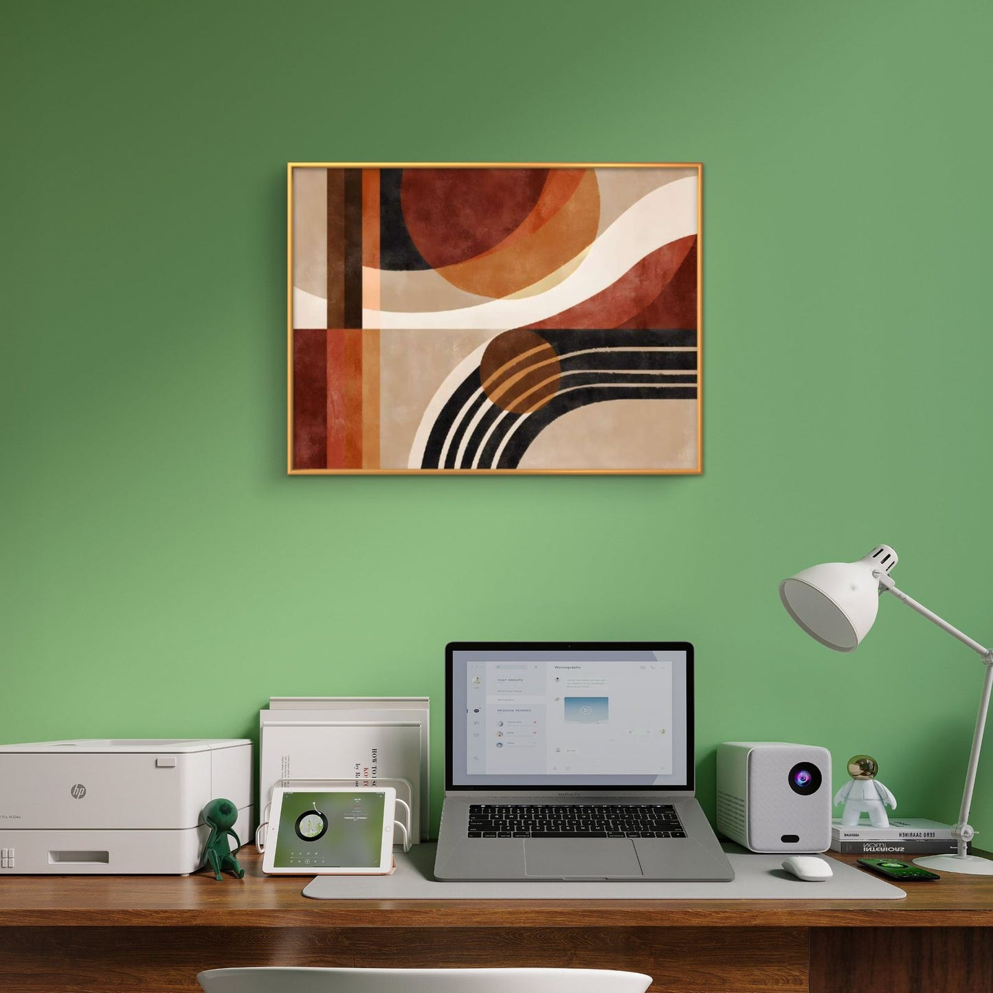 Abstract Art Premium Canvas Painting - Buy Online | Decor By Neon