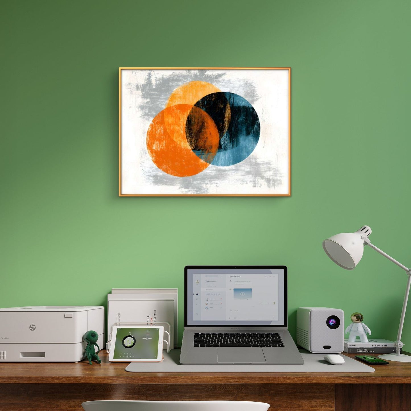 Abstract Art Premium Canvas Painting - Buy Online | Decor By Neon