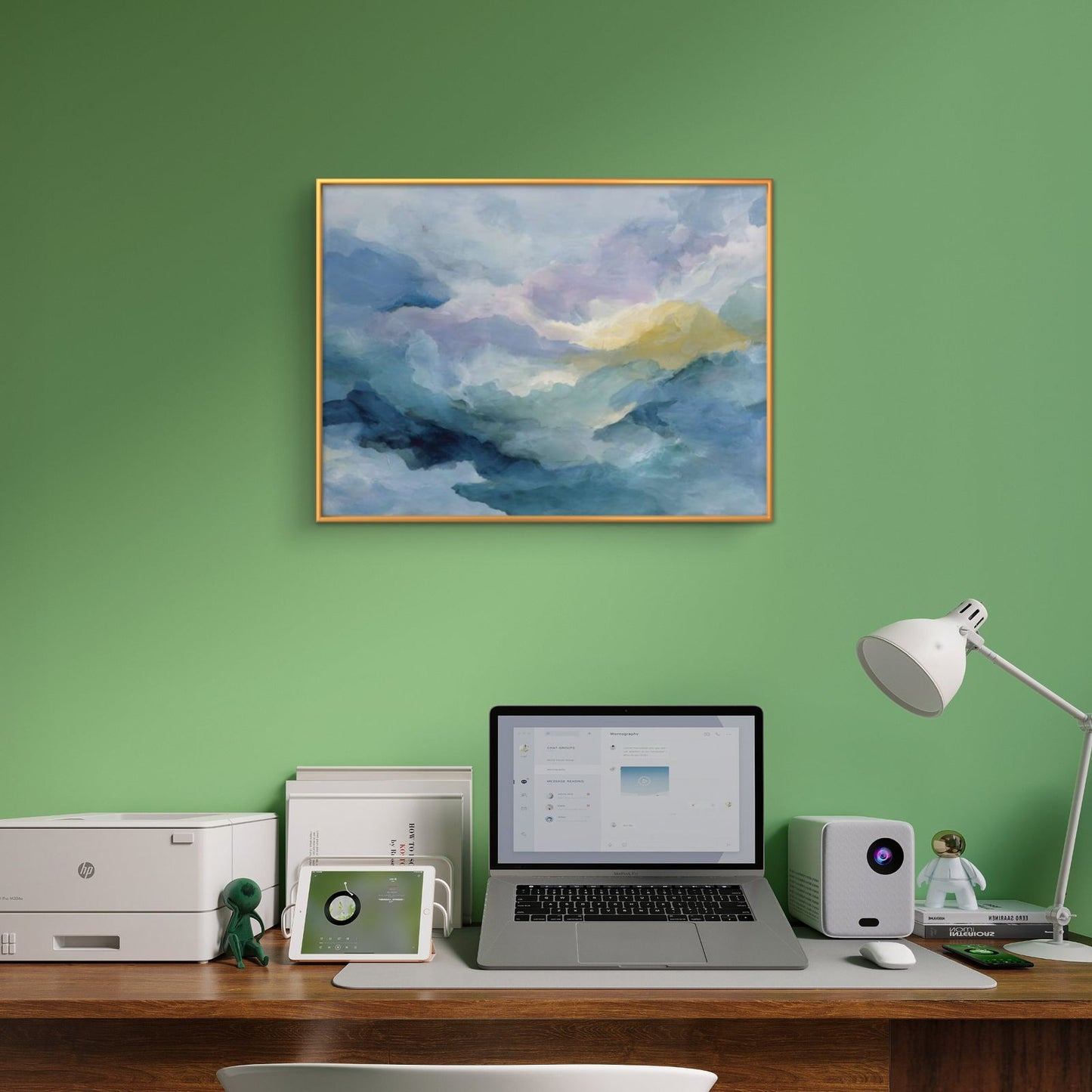 Abstract Art Premium Canvas Painting - Buy Online | Decor By Neon