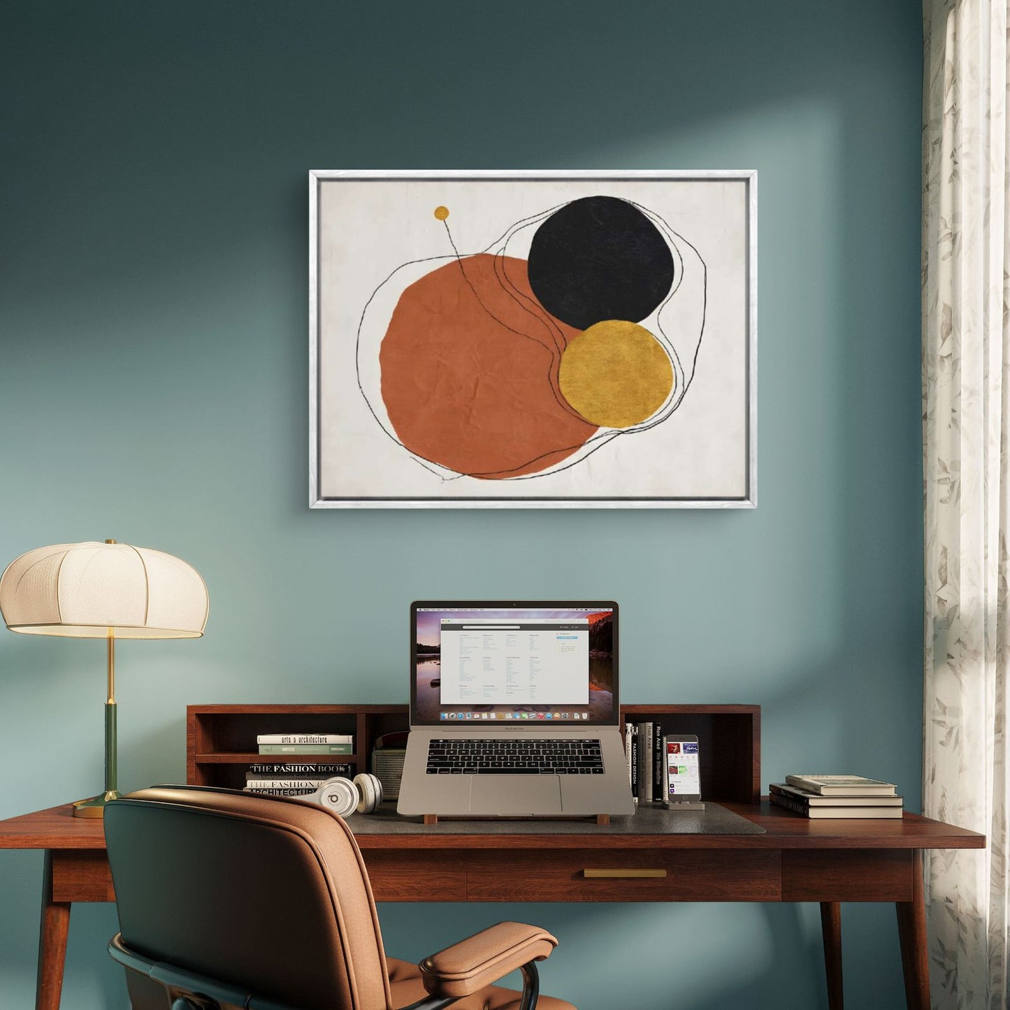 Abstract Art Premium Canvas Painting - Buy Online | Decor By Neon