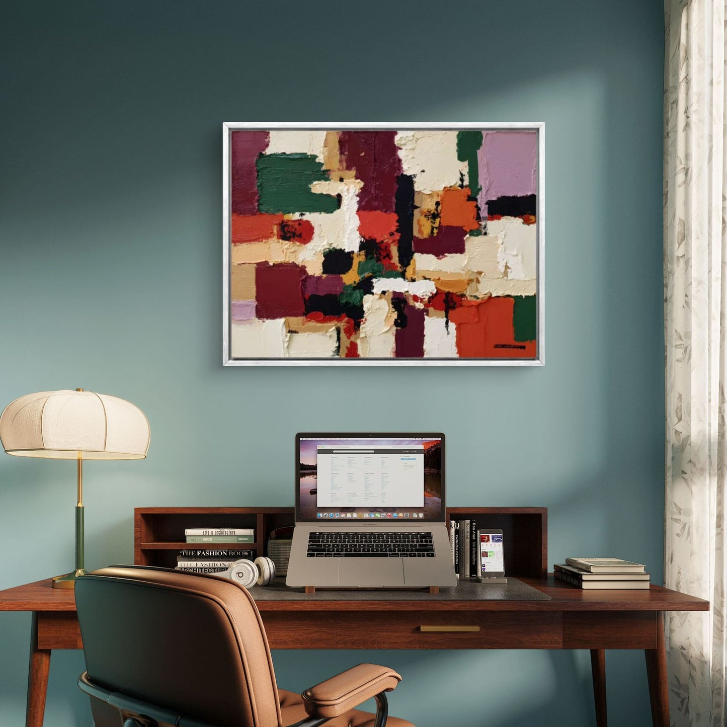 Abstract Art Premium Canvas Painting - Buy Online | Decor By Neon