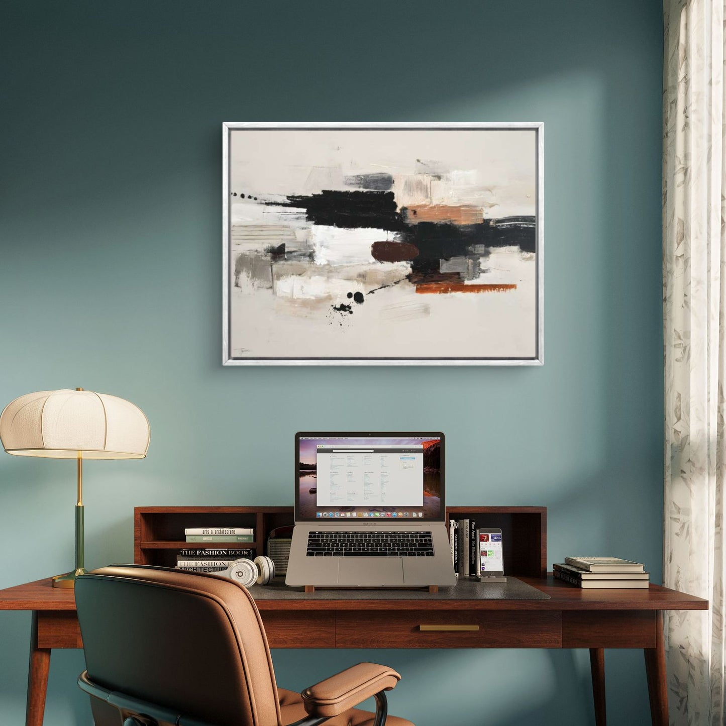Abstract Art Premium Canvas Painting - Buy Online | Decor By Neon