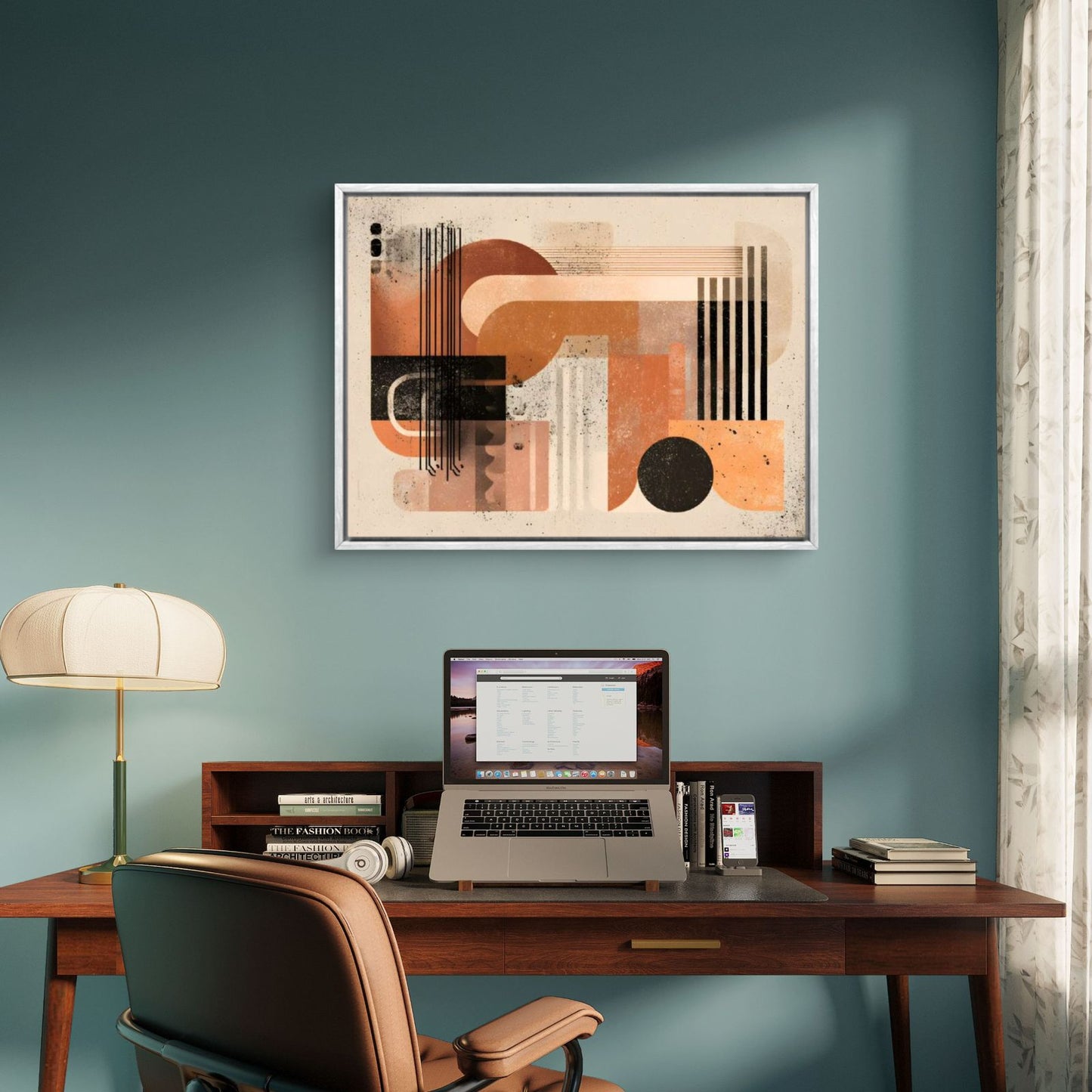 Abstract Art Premium Canvas Painting - Buy Online | Decor By Neon