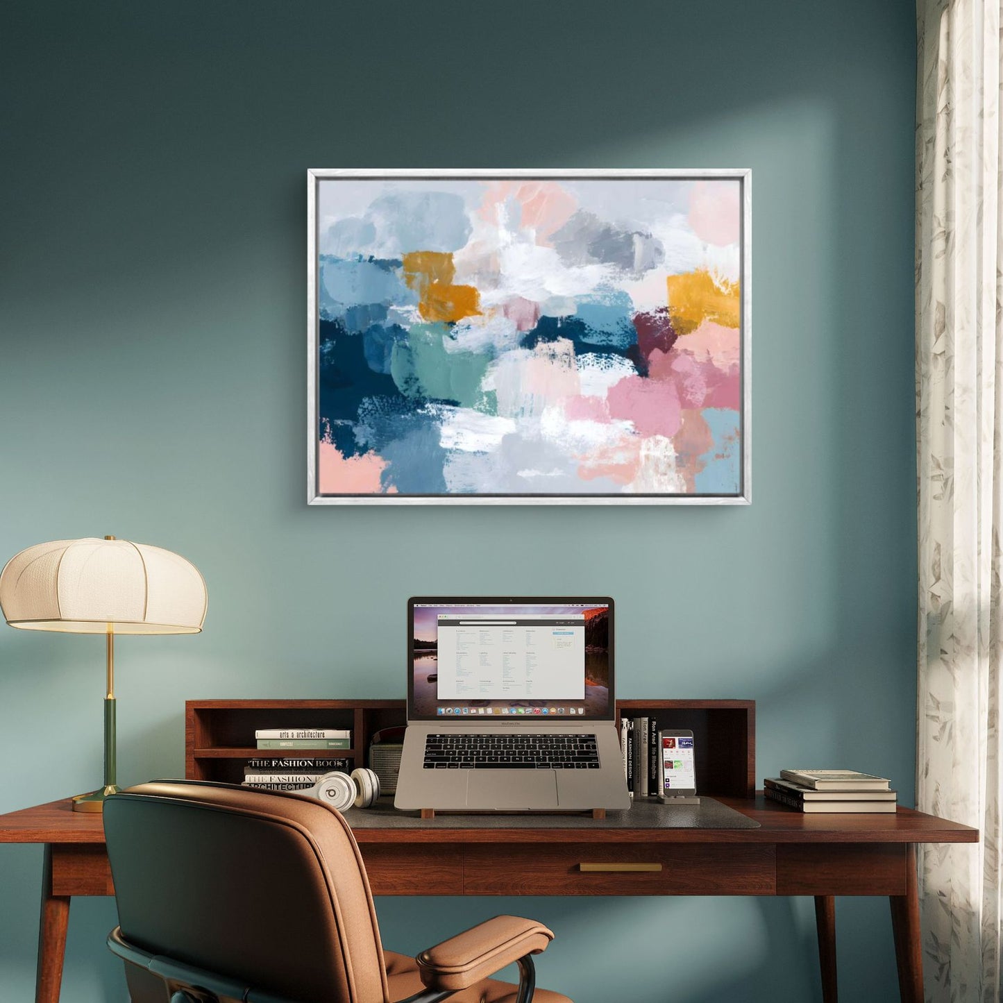 Abstract Art Premium Canvas Painting - Buy Online | Decor By Neon