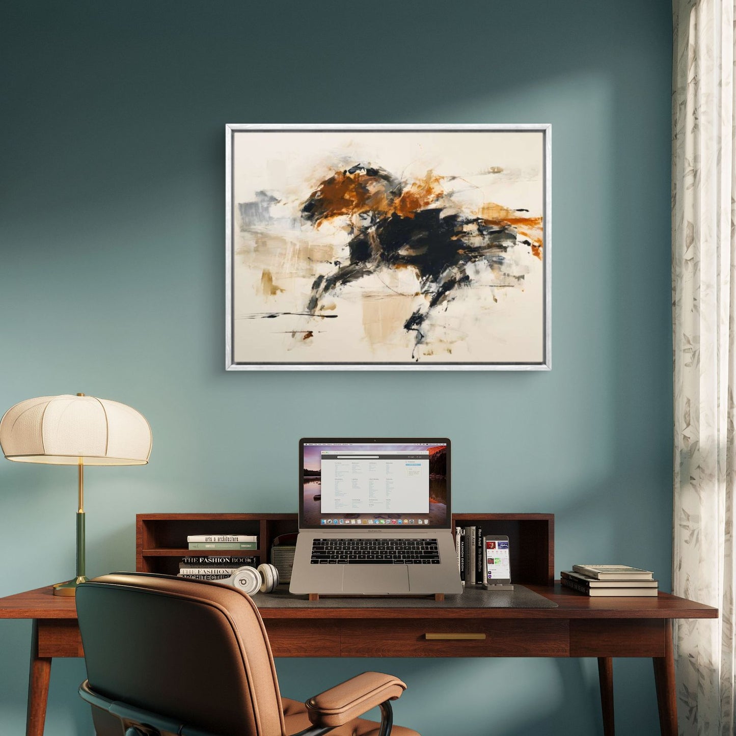 Abstract Art Premium Canvas Painting - Buy Online | Decor By Neon