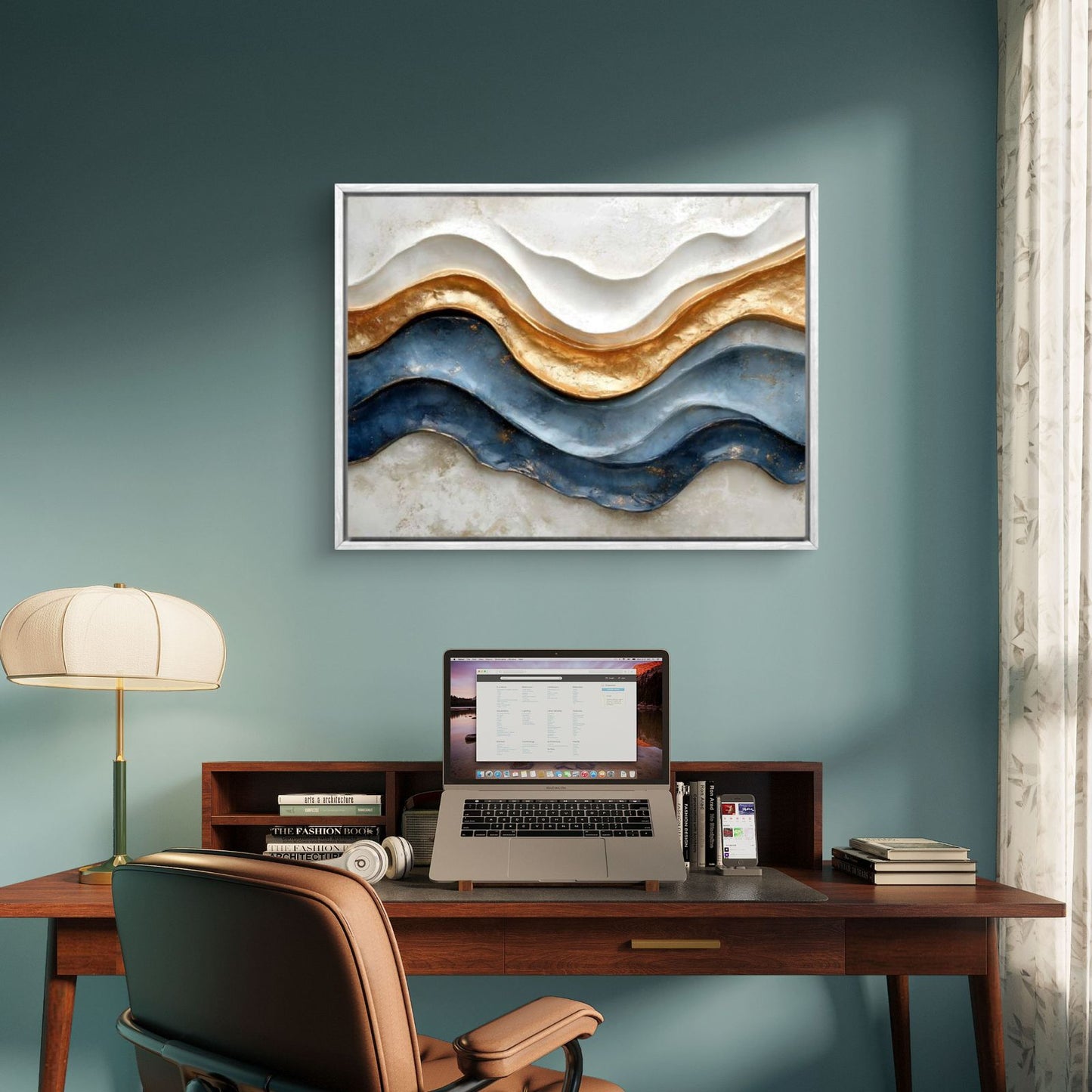 Abstract Art Premium Canvas Painting - Buy Online | Decor By Neon