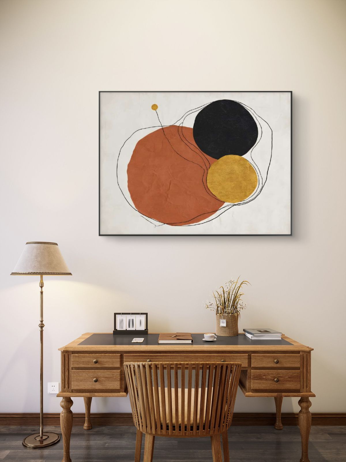 Abstract Art Premium Canvas Painting - Buy Online | Decor By Neon