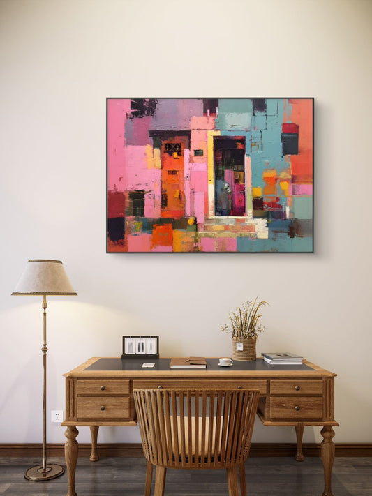 Abstract Art Premium Canvas Painting - Canvas Wall Art | Decor By Neon
