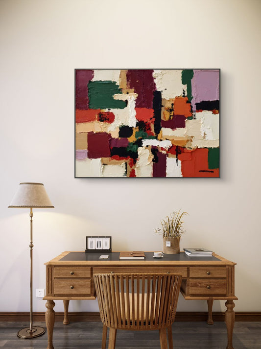 Abstract Art Premium Canvas Painting - Canvas Wall Art | Decor By Neon