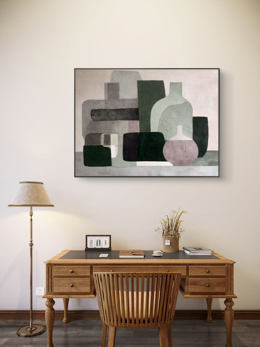 Abstract Art Premium Canvas Painting - Canvas Wall Art | Decor By Neon