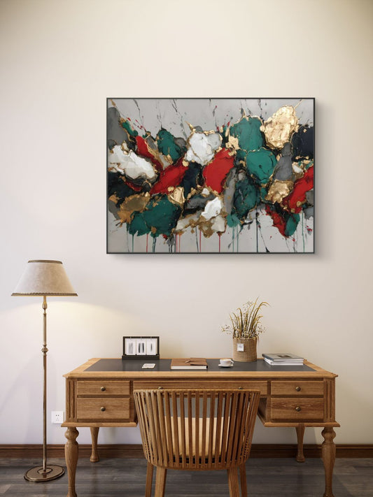 Abstract Art Premium Canvas Painting - Canvas Wall Art | Decor By Neon