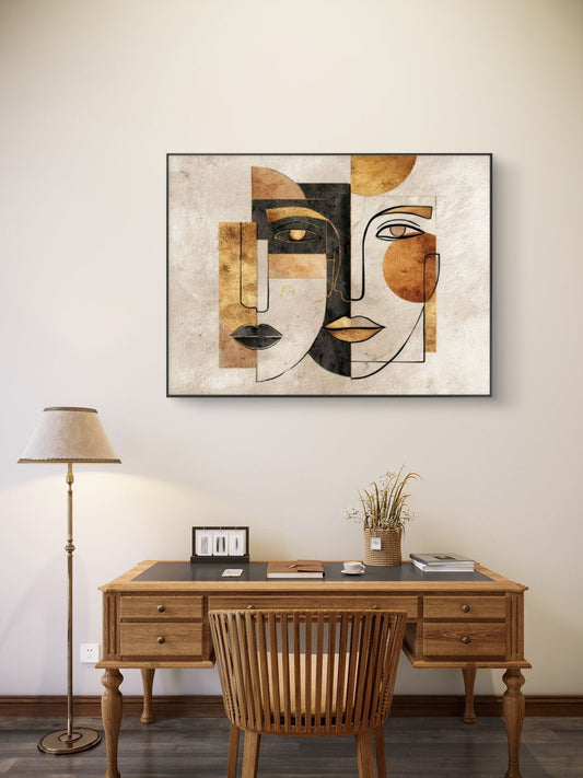 Abstract Art Premium Canvas Painting - Canvas Wall Art | Decor By Neon