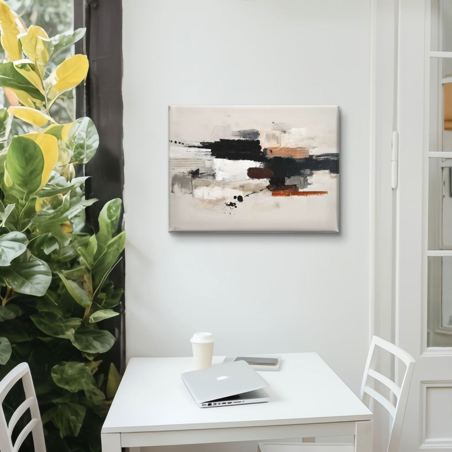 Abstract Art Premium Canvas Painting - Buy Online | Decor By Neon