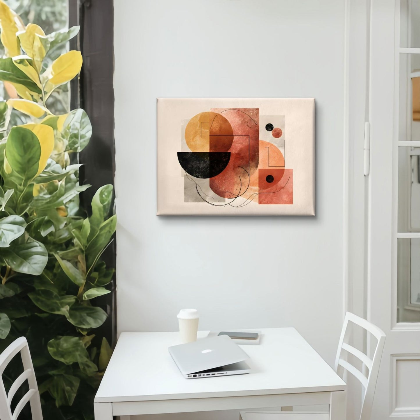 Abstract Art Premium Canvas Painting - Buy Online | Decor By Neon