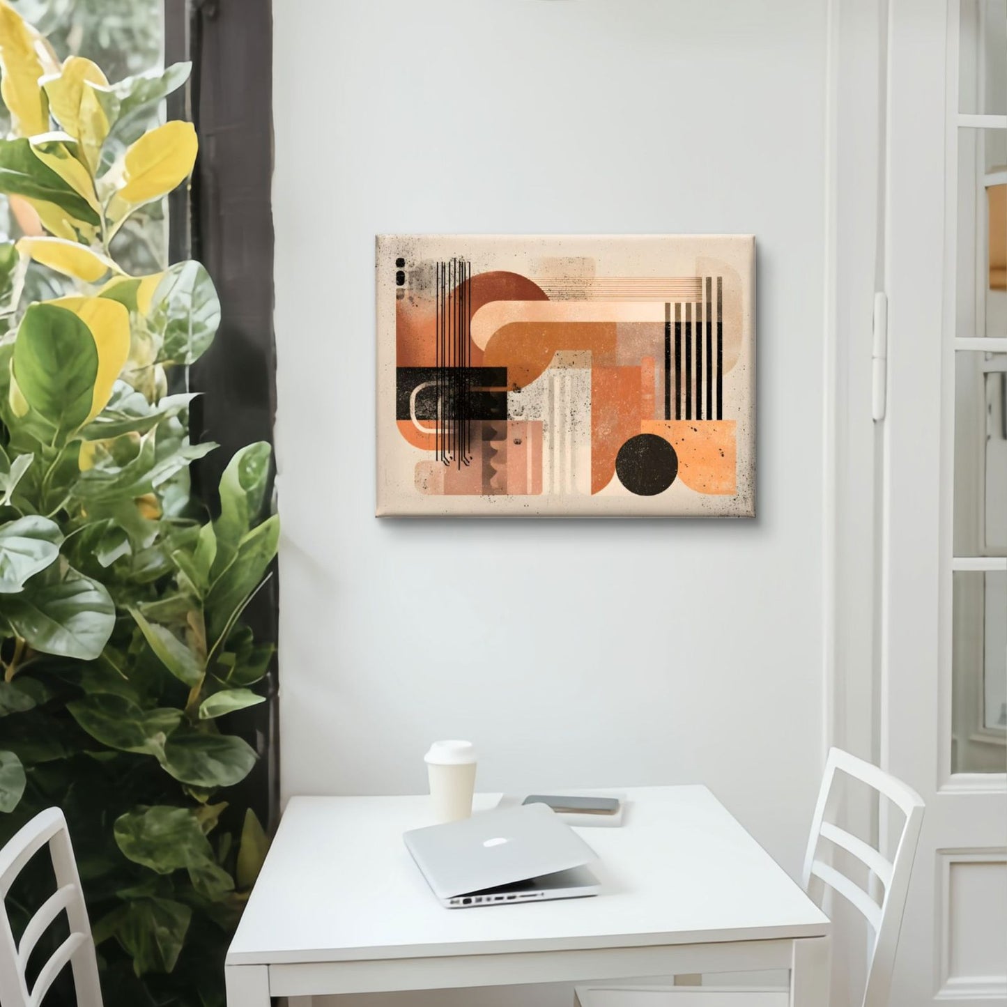 Abstract Art Premium Canvas Painting - Buy Online | Decor By Neon